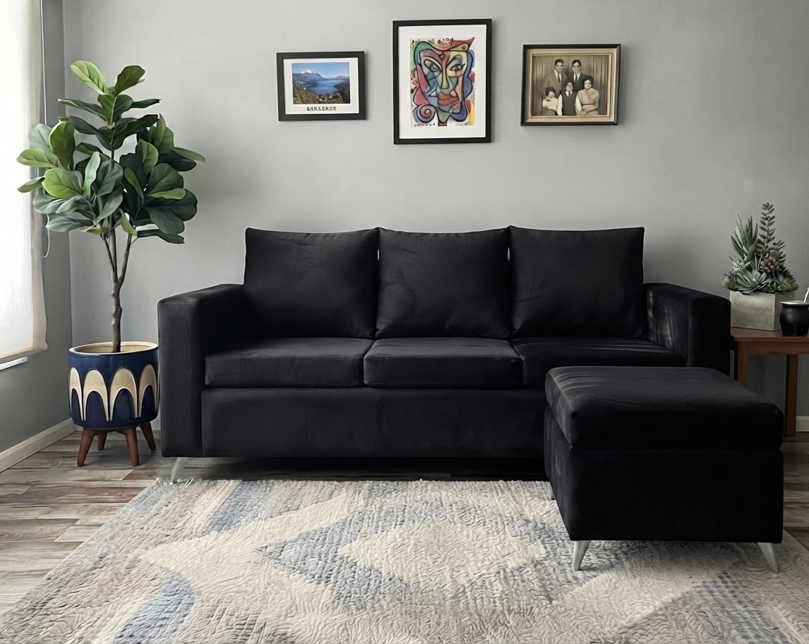 SILLON ITALIANO 210 * 140 PATA METAL - Olavarría