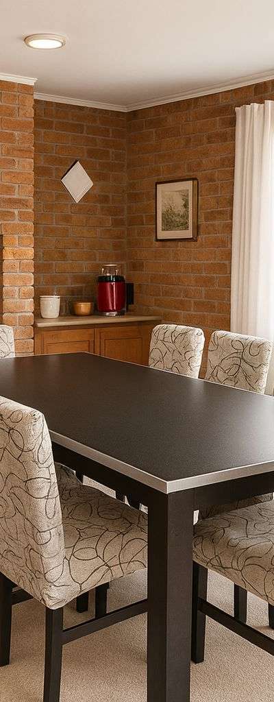 MESA Y 10 SILLAS LISO Y FIRULETTE - Muebles Olavarría Buenos Aires