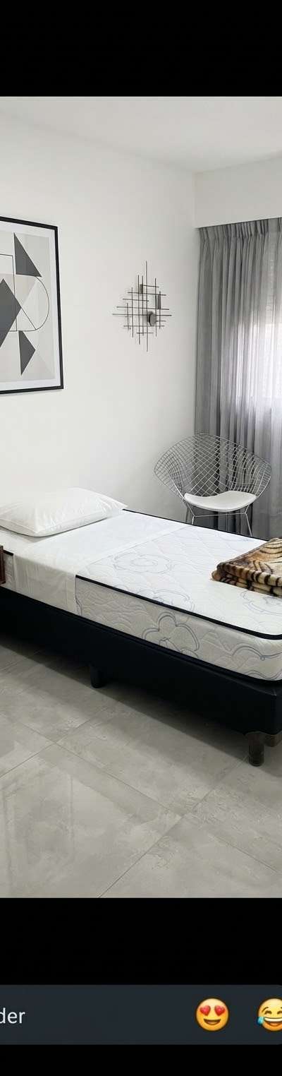 CAMA Y COLCHÓN DE PLASA Y MEDIA 1 METRO - Muebles Olavarría Buenos Aires